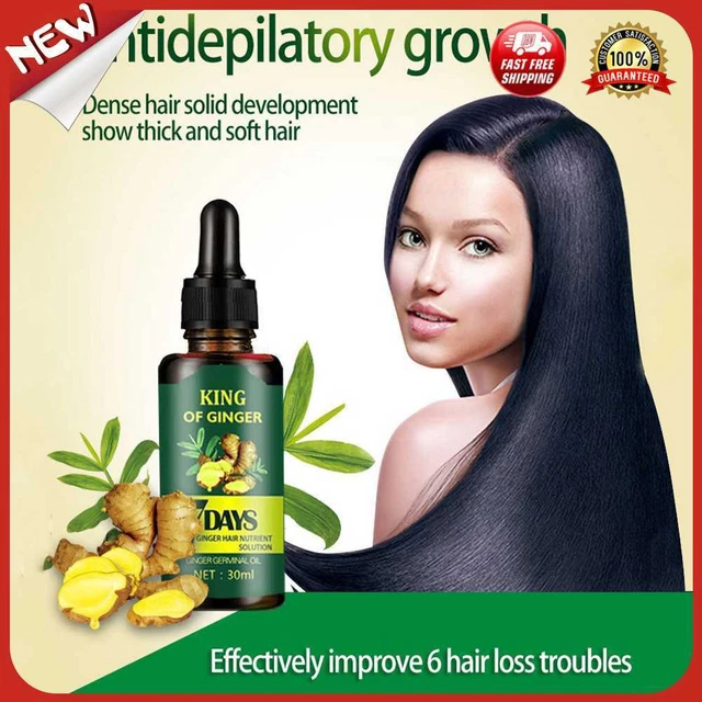 Aceite de esencia de suero germinal con esencia natural para crecimiento del cabello efectivo para hombres y mujeres