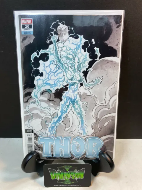 Thor #20 2Nd Print 1:25 Incentive 1St Appearance God Of Hammers Nm 2022 Cates