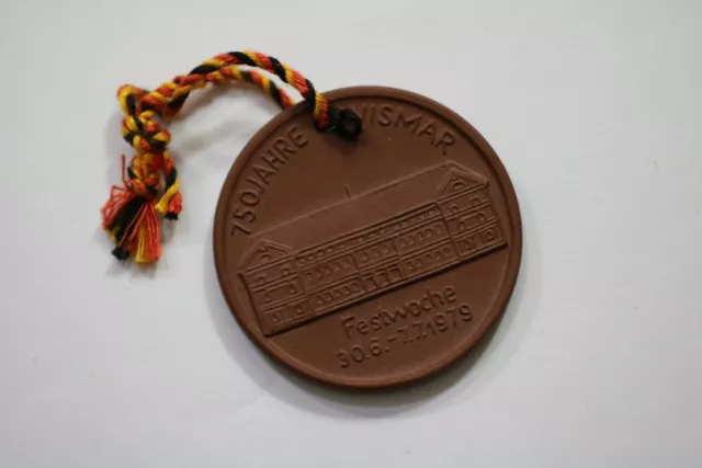 Germany Porcelain Token 1979 Wismar 750 Years B13 Ll20