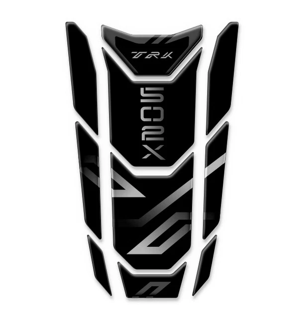 PARA BENELLI TRK 502 | Protector Adhesivo 3D Negro | Fácil Instalación Y Gran Durabilidad
