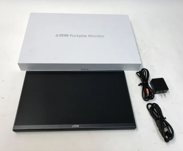 G-Story Portable Monitor 15.6 " 1080p for PS5 and XBOX Series X/S