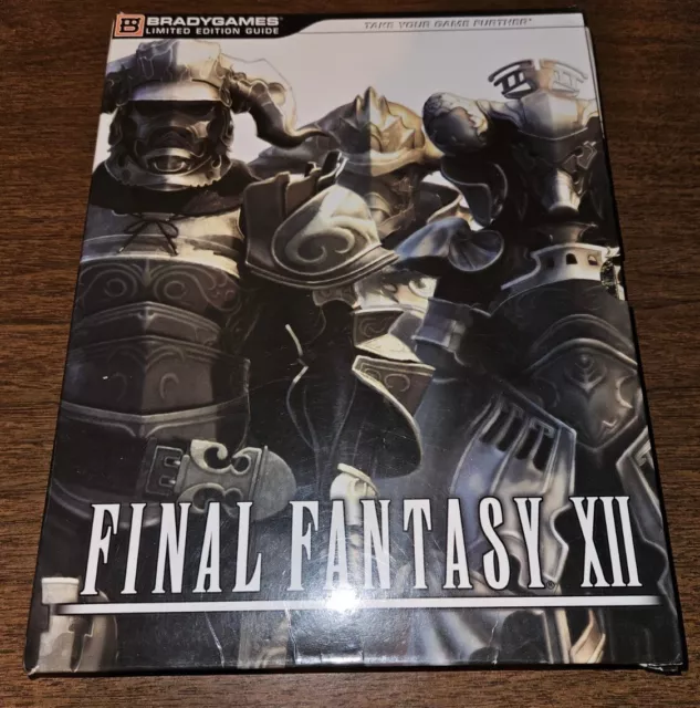 Final Fantasy XII 12 Limited Edition Strategy Guide Art Collection - Worn