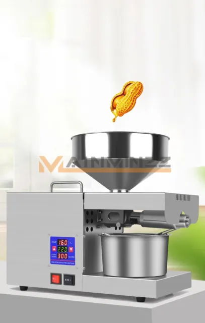 NEW ONE Corded Electric Oil Press Machine Automatic Extractor Large size