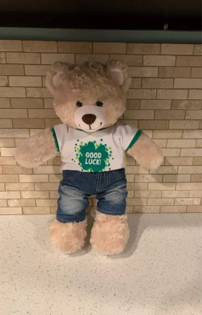 happy hugs teddy build a bear plush b23