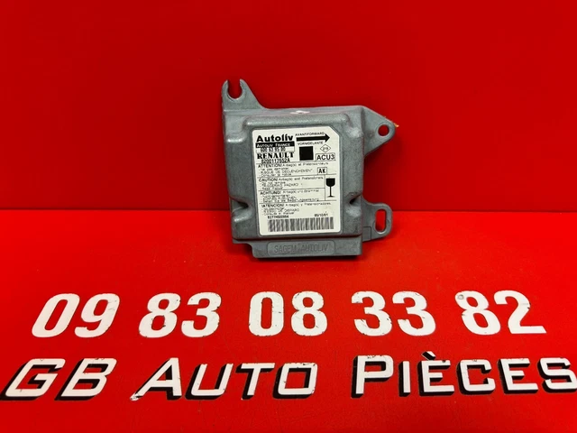 Calculateur Airbag Renault Scenic 2 - Ref 8200692357 Autoliv - Pièce Occasion Fonctionnelle