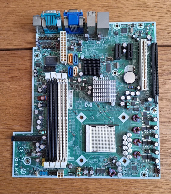 Carte mere HP 461536-001 450667-001 REV 0J sans plaque socket 775