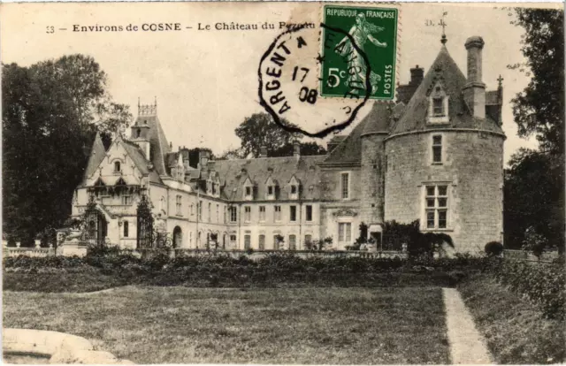 CPA approx. De COSNE Le Chateau du Perzeau (100390)