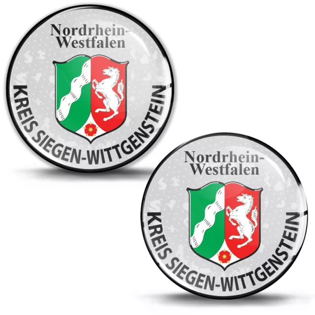 3D Gel Silicone Resin Domed Sticker Car Badge German Number Plate