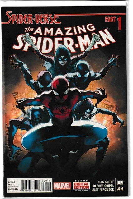 MARVEL COMIC Spider Verse The Amazing Spider-Man Part 1 #009 EUR 3,48 ...