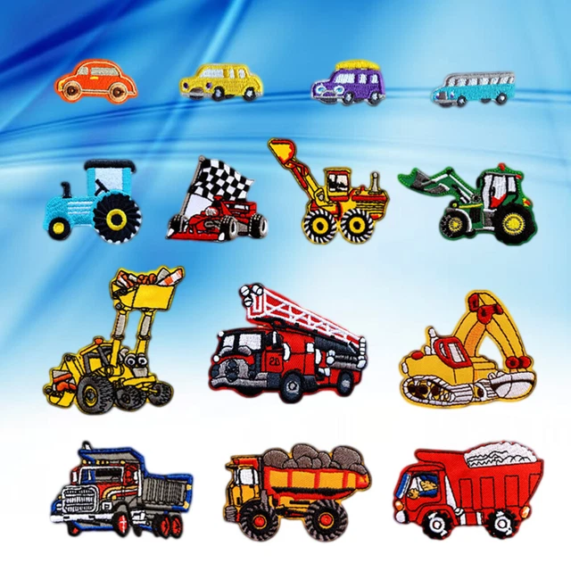 Pegatinas de aplique bordadas para camión de coche camión en parches vehículo hágalo usted mismo insignia artesanal