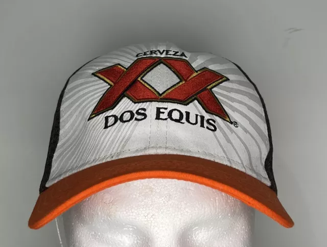 Cerveza XX Dos Equis BeerMen Baseball Trucker Hat Cap Snapback Cotton Mesh Nylon