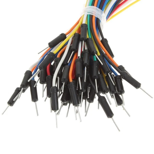 Set 40 Cavi Jumper 20 Cm – Maschio/Femmina Per Arduino E Breadboard, Colorati E Riutilizzabili
