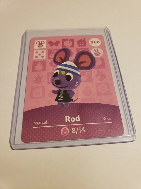 Animal Crossing Amiibo Card 380 Kevin Jean-Bon Porcinio Série 4 EU New - Foto 9