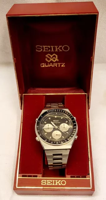 Seiko Speedmaster 7A28 703B  Working Vintage Quartz Watch In Box