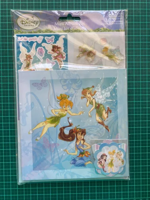 Disney Sandylion Mini Album Kit 8x8 Fairy Fairies Stickers Paper