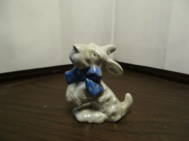 Vintage Ceramic Figurine - West Highland Terrier - Westie - Puppy Dog - JAPAN