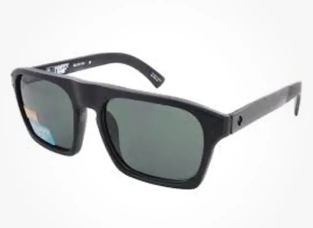 Spy Optic Sunglasses Balboa Matte Black / Happy Grey Green 673175374863