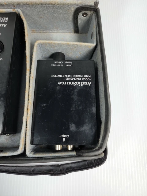 VINTAGE AUDIOSOURCE RTA-ONE / PNG-ONE Handheld Audio Spectrum Analyzer ...