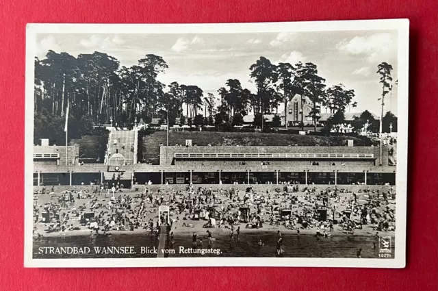 Foto AK BERLIN um 1930 Strandbad Wannsee Typen    ( 134476