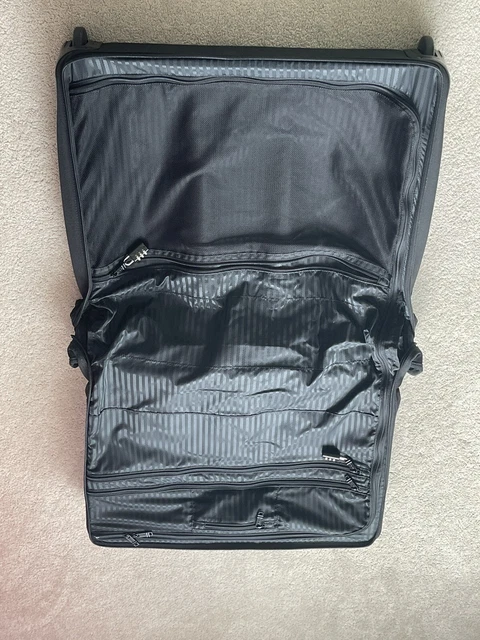 Tumi Black Alpha Ballistic Nylon Long Wheeled Garment Bag Luggage Travel 2242D3 6