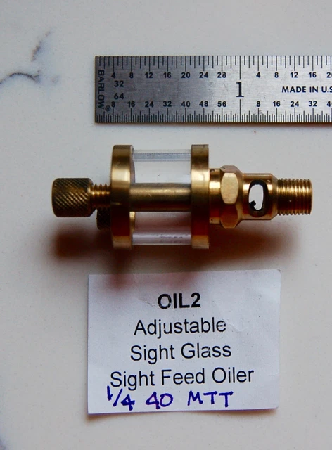 Model Hit & Miss, Model Steam Engine Oiler Lot   Free Shipping