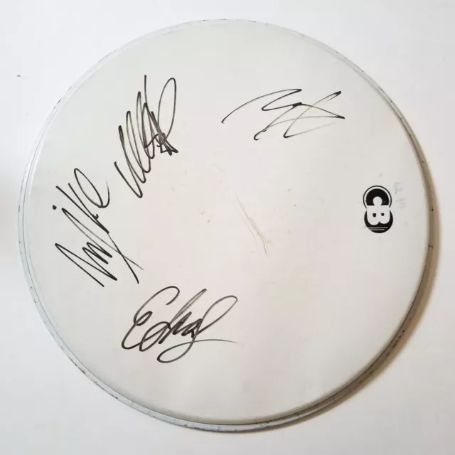 Slaughter To Prevail REAL hand SIGNED 14" Drumhead COA Autographed all 4