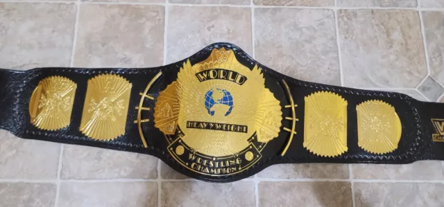 Winged Eagle Championship Wrestling Replica Title Belt Brass 2mm Adult size