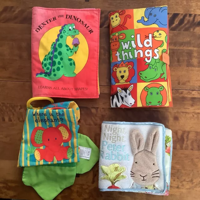 Baby Soft Book Bundle x 4