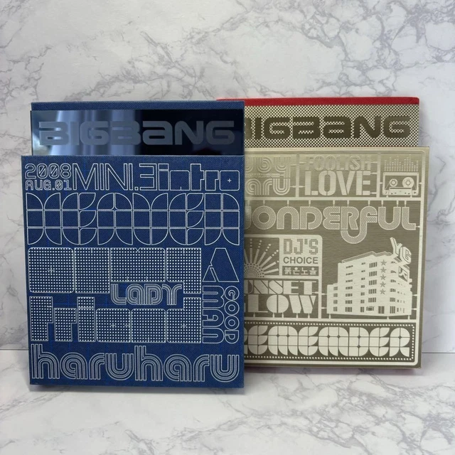 BIGBANG REMEMBER VOL.2 & Stand Up 3rd Mini Album CD Set K
