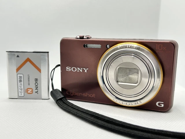 EXCELLENT] SONY CYBER Shot DSC-WX100 Brown 18.2MP Compact Digital