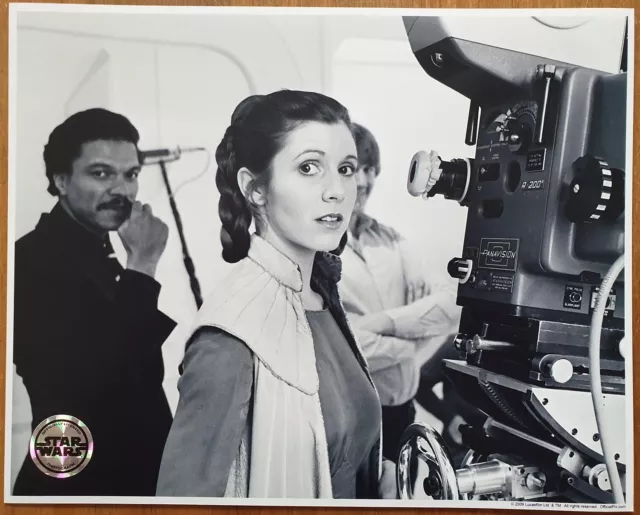 STAR WARS EMPIRE LEIA CARRIE FISHER BESPIN LANDO BILLY OFFICIAL PIX 10x8 PHOTO