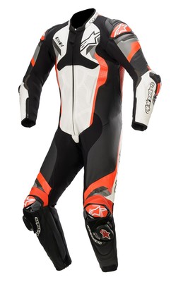 Bianco/Nero/Rosso Tg Colore 56 Alpinestars Moto Tuta Alpinestars Respiro V4 1tlg 