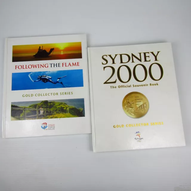 Sydney 2000 Olympics The Official Souvenir Book + Following the Flame Hardcover