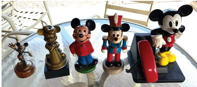 Awesome Disney Mickey Mouse collectibles Cross Pen Snowbabies phone ornaments