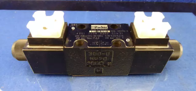 "NUOVO" valvola idraulica Parker 026-35050-S 4D01 3208 0302 C1W31 4/3 valvola di percorso NG6