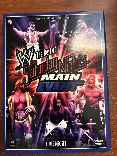 WWE WRESTLING THE Best Of Saturday Night's Main Event (DVD, 2008, 3 ...
