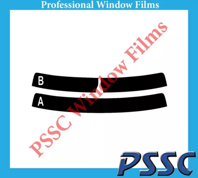 PSSC Pre Cut SunStrip Car Auto Window Films - Skoda Fabia 5 Door Hatch 2014