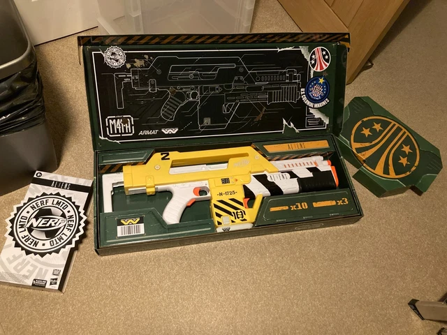 NERF LIMITED EDITION - OOP* Aliens M41A Pulse Rifle *SEALED* £516.72 ...