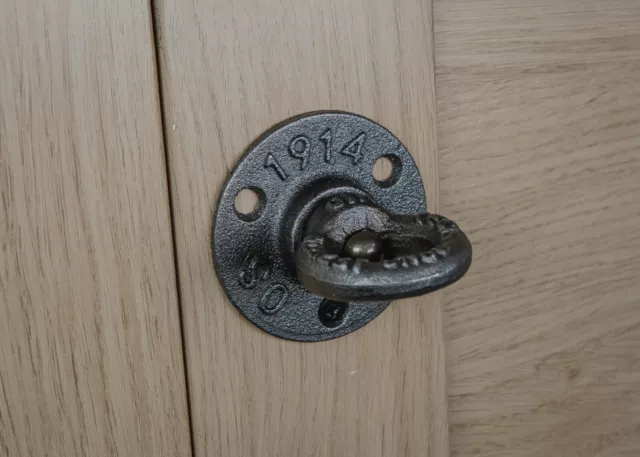 cupboard knob door handle Cast iron door knob Industrial drawer pull Metal drawe