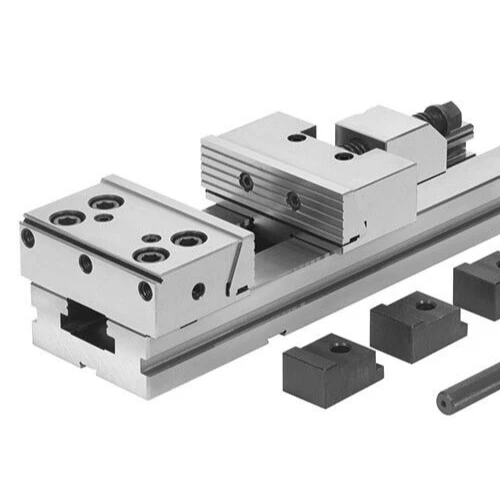 Morsa Di Precisione SOGI MP-50 In Acciaio - 65 Mm Apertura - Per Fresatrici E Lavorazioni Di Precisione - Foto 4