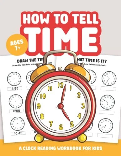 HOW TO TELL Time Workbook | A Clock Reading Activity Book for Ki £75.00 ...