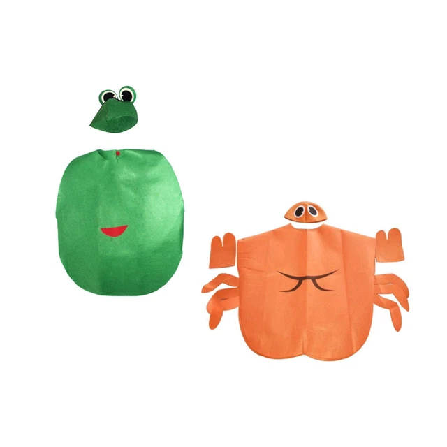 IMIKEYA Krabben-Hut – Lustiges Tierkostüm Für Partys, Halloween & Karneval – Rot, Verstellbar, Größe Ca. 36x26x16 Cm