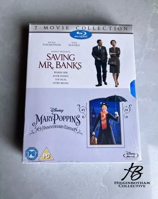 Saving Mr Banks & Mary Poppins 2-Movie Collection [Blu-ray Box Set, Region Free]