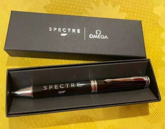 OMEGA Novelty 007 SPECTRE Twisted Ballpoint Pen(No Storage case ) wz/Box Rare