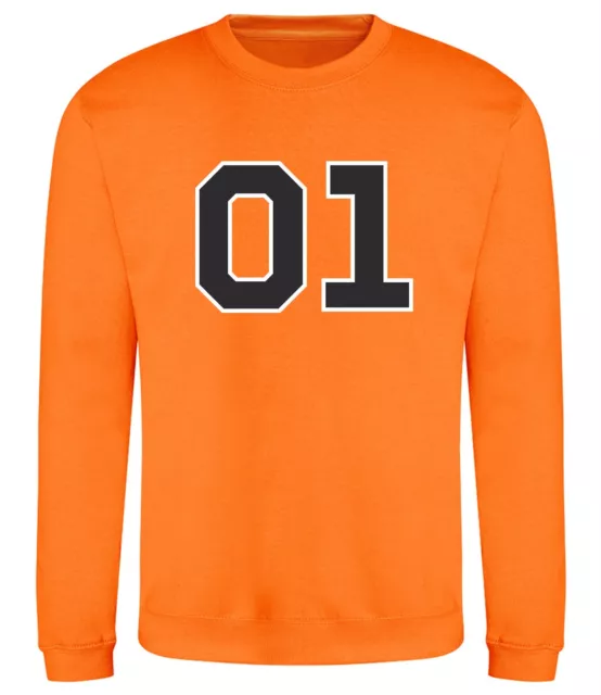 01 GENERAL LEE Hoodie Dukes Of Hazzard County Orange Xs 3Xl Fancy Dress 18.99 PicClick UK