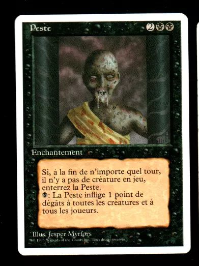 MRM FR/VF Peste - Pestilence MTG magic 4ED