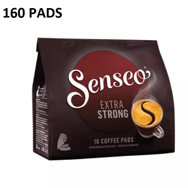 160 Kaffeepads Senseo Extra Strong 10 x 16 Pads Vorteilspack ?