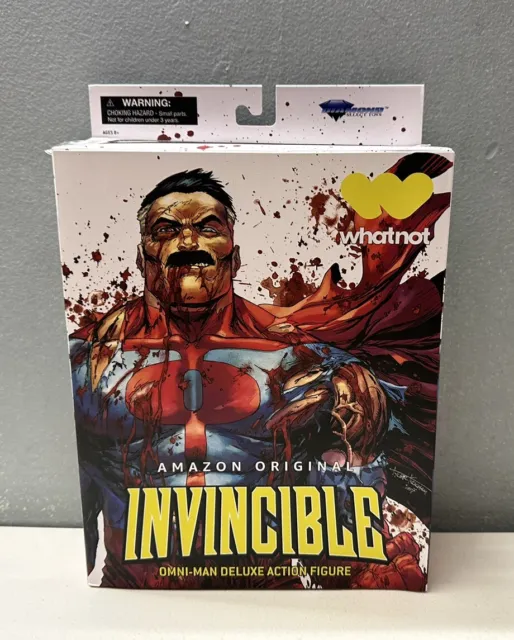 Invincible Whatnot Exclusive Omni-Man Action figure Battle Battle damage