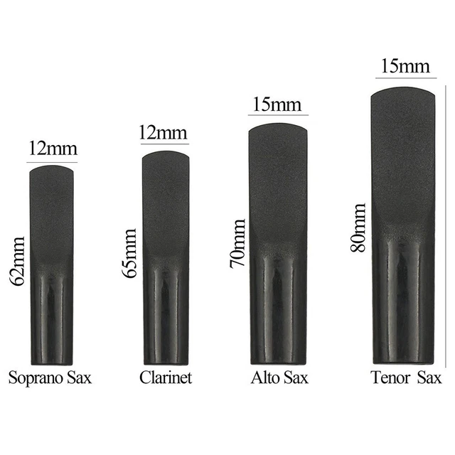 Anches Saxophone Accessoires for Alto Tenor Soprano Clarinette Plastique Haut