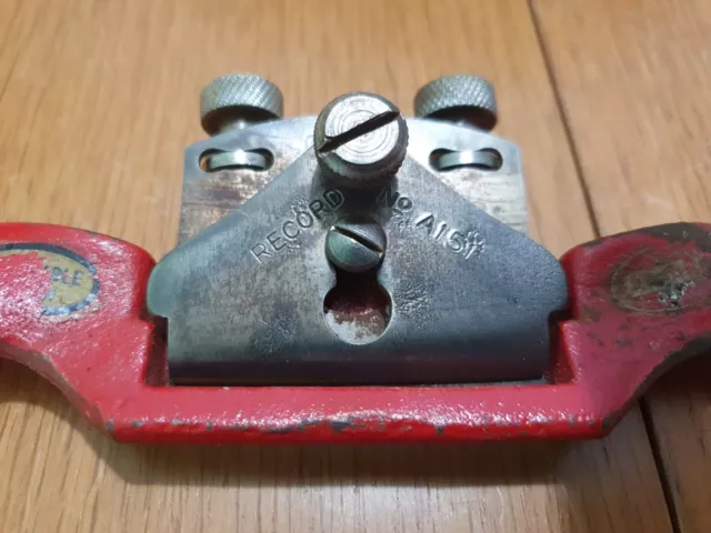 Record A151 Adjustable Spoke Shave Flat (R8) 2